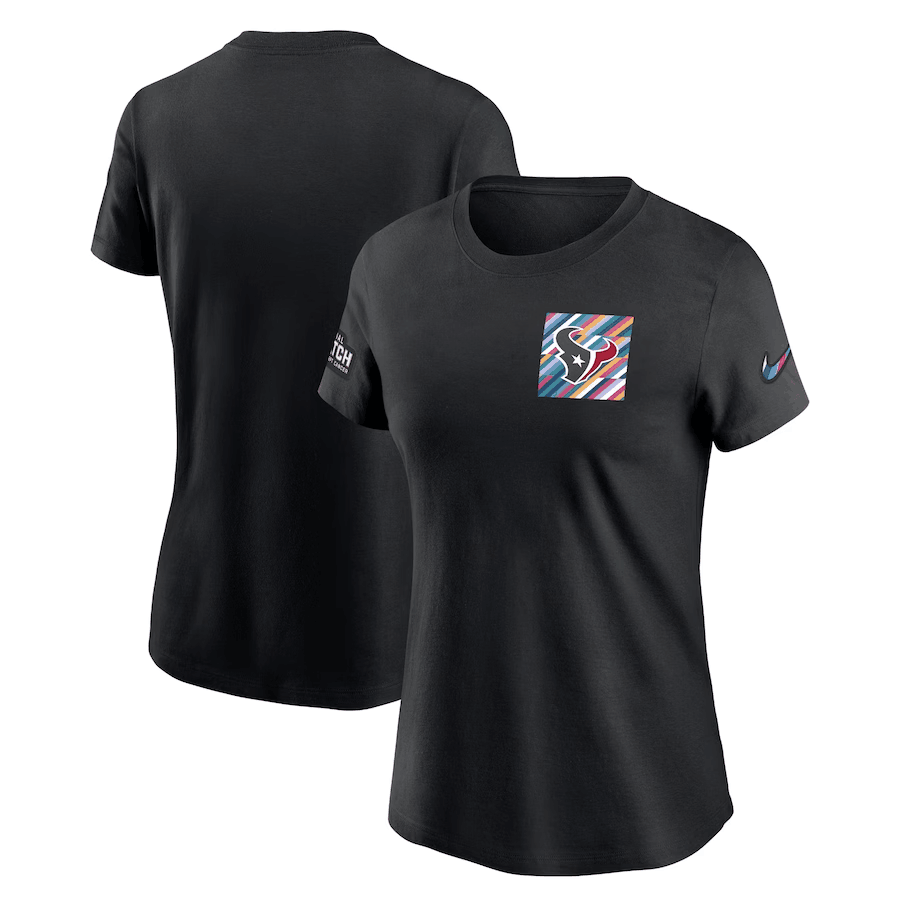 Women's Houston Texans Black 2023 Crucial Catch Sideline Tri-Blend T-Shirt(Run Small) Women's Houston Texans Black 2023 Crucial Catch Sideline Tri-Blend T-Shirt(Run Small)